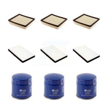 3x Air + 3x Cabin + 3x Engine Oil Filter (9 Total) Kit For Chevrolet Impala Buick Pontiac KFM-101600