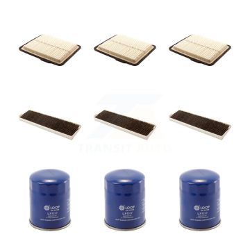 3x Air + 3x Cabin + 3x Engine Oil Filter (9 Total) Kit For Saturn Vue KFM-101620