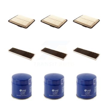 3x Air + 3x Cabin + 3x Engine Oil Filter (9 Total) Kit For Chevrolet Equinox Pontiac XL-7 KFM-101624