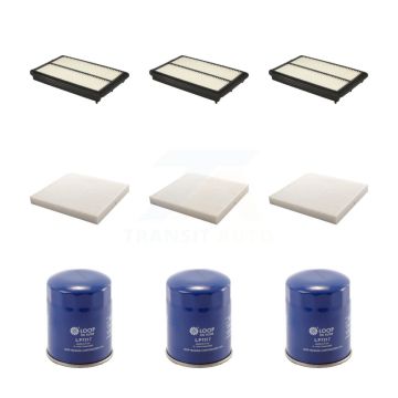 3x Air + 3x Cabin + 3x Engine Oil Filter (9 Total) Kit For 2013-2018 Acura RDX KFM-101641