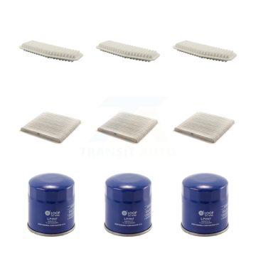 3x Air + 3x Cabin + 3x Engine Oil Filter (9 Total) Kit For 2001-2003 Toyota RAV4 2.0L KFM-101660