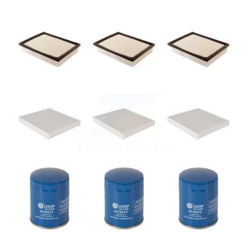 3x Air + 3x Cabin + 3x Engine Oil Filter (9 Total) Kit For GMC Chevrolet Sierra 1500 XL KFM-101667