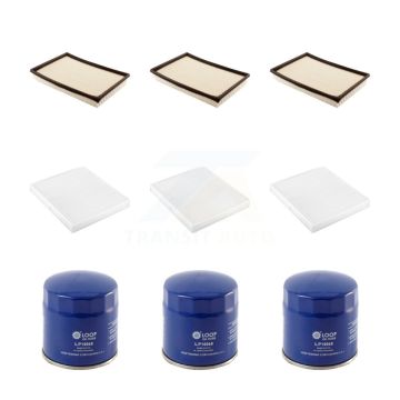3x Air + 3x Cabin + 3x Engine Oil Filter (9 Total) Kit For Ram 1500 KFM-101681