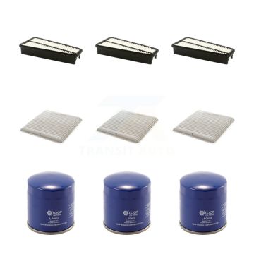 3x Air + 3x Cabin + 3x Engine Oil Filter (9 Total) Kit For Toyota 4Runner FJ Cruiser 4.0L KFM-101697