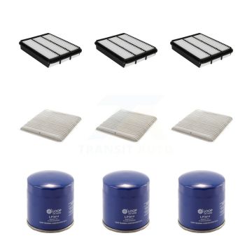 3x Air + 3x Cabin + 3x Engine Oil Filter (9 Total) Kit For 2003-2009 Toyota 4Runner 4.7L KFM-101698
