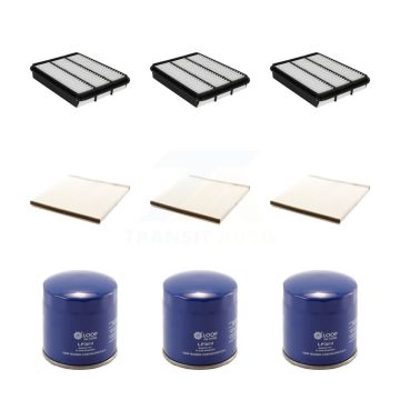 3x Air + 3x Cabin + 3x Engine Oil Filter (9 Total) Kit For 2006-2009 Lexus GX470 4.7L KFM-101727
