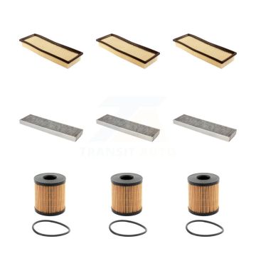 3x Air + 3x Cabin + 3x Engine Cartridge Oil Filter (9 Total) Kit For Mini Cooper Paceman KFM-101750