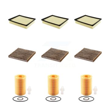 3x Air + 3x Cabin + 3x Engine Cartridge Oil Filter (9 Total) Kit For Toyota Tundra KFM-101811