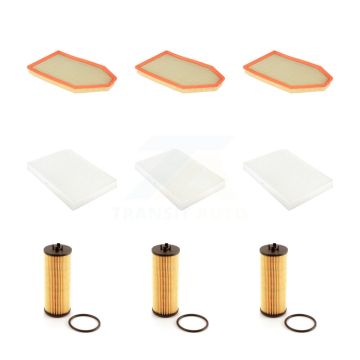 3x Air + 3x Cabin + 3x Engine Cartridge Oil Filter (9 Total) Kit For Dodge Chrysler 300 KFM-101849