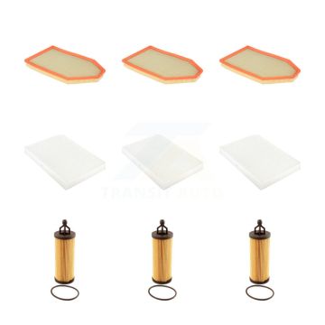 3x Air + 3x Cabin + 3x Engine Cartridge Oil Filter (9 Total) Kit For Dodge Charger 300 KFM-101862