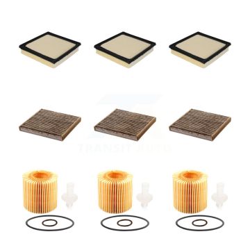 3x Air + 3x Cabin + 3x Engine Cartridge Oil Filter (9 Total) Kit For Toyota Avalon 3.5L KFM-101902