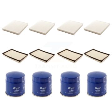 4x Air + 4x Cabin + 4x Engine Oil Filter (12 Total) Kit For Ram 1500 Classic 3500 2500 KFM-101960