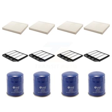 4x Air + 4x Cabin + 4x Engine Oil Filter (12 Total) Kit For INFINITI QX80 Nissan Armada KFM-101969