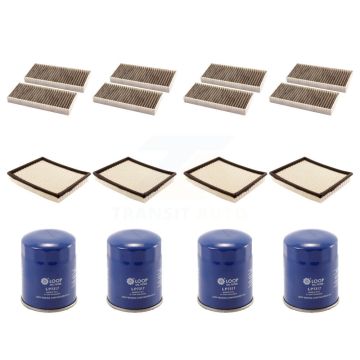4x Air + 4x Cabin + 4x Engine Oil Filter (12 Total) Kit For Nissan TITAN Armada NV2500 KFM-101977