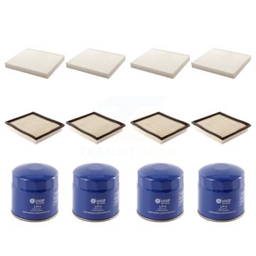 4x Air + 4x Cabin + 4x Engine Oil Filter (12 Total) Kit For Dodge Grand Caravan Chrysler KFM-101985