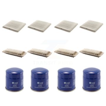 4x Air + 4x Cabin + 4x Engine Oil Filter (12 Total) Kit For Toyota Echo Scion xB xA 1.5L KFM-101987