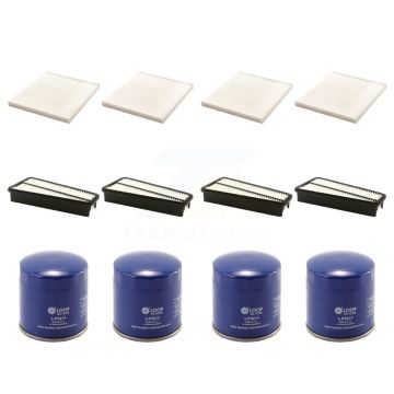 4x Air + 4x Cabin + 4x Engine Oil Filter (12 Total) Kit For 2006-2015 Toyota Tacoma 4.0L KFM-101995