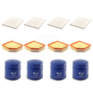 4x Air + 4x Cabin + 4x Engine Oil Filter (12 Total) Kit For 13-16 Dodge Dart 2.4L 2.0L KFM-101996