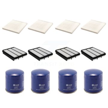 4x Air + 4x Cabin + 4x Engine Oil Filter (12 Total) Kit For 2010 Toyota 4Runner 2.7L KFM-101999