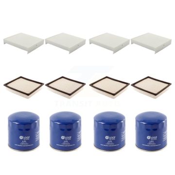 4x Air + 4x Cabin + 4x Engine Oil Filter (12 Total) Kit For Ford Mustang KFM-102007