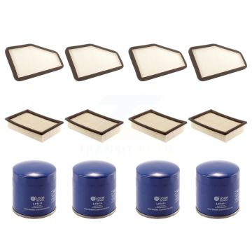 4x Air + 4x Cabin + 4x Engine Oil Filter (12 Total) Kit For Ford Escape Mazda Tribute KFM-102013
