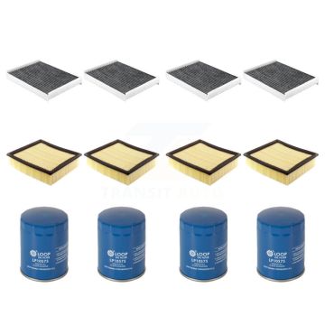 4x Air + 4x Cabin + 4x Engine Oil Filter (12 Total) Kit For Ford F-150 Expedition Lincoln KFM-102023