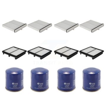4x Air + 4x Cabin + 4x Engine Oil Filter (12 Total) Kit For 2016-2021 Mazda CX-3 KFM-102030