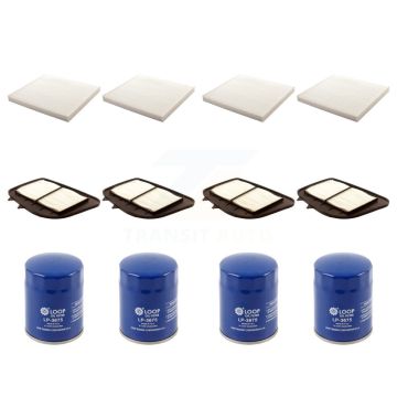 4x Air + 4x Cabin + 4x Engine Oil Filter (12 Total) Kit For 2004 Cadillac SRX 4.6L KFM-102040