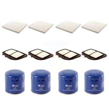 4x Air + 4x Cabin + 4x Engine Oil Filter (12 Total) Kit For 2006-2007 Cadillac STS 4.4L KFM-102042