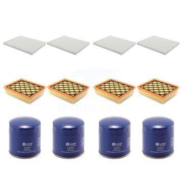 4x Air + 4x Cabin + 4x Engine Oil Filter (12 Total) Kit For Ford Edge Fusion Lincoln MKZ KFM-102043