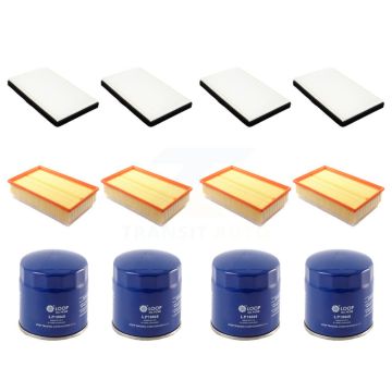 4x Air + 4x Cabin + 4x Engine Oil Filter (12 Total) Kit For 2012 Chevrolet Impala 3.6L KFM-102051