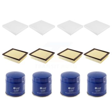 4x Air + 4x Cabin + 4x Engine Oil Filter (12 Total) Kit For Jeep Grand Cherokee Dodge KFM-102067