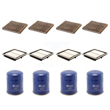 4x Air + 4x Cabin + 4x Engine Oil Filter (12 Total) Kit For Subaru Outback Legacy KFM-102097
