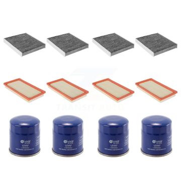 4x Air + 4x Cabin + 4x Engine Oil Filter (12 Total) Kit For Toyota RAV4 Corolla Camry KFM-102099