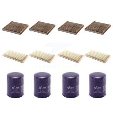 4x Air + 4x Cabin + 4x Engine Oil Filter (12 Total) Kit For Toyota Camry KFM-102102