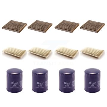 4x Air + 4x Cabin + 4x Engine Oil Filter (12 Total) Kit For Toyota Camry KFM-102103