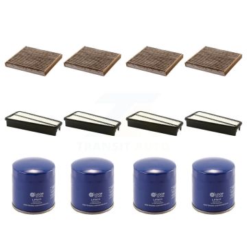 4x Air + 4x Cabin + 4x Engine Oil Filter (12 Total) Kit For 2007-2010 Toyota Tundra 4.0L KFM-102105