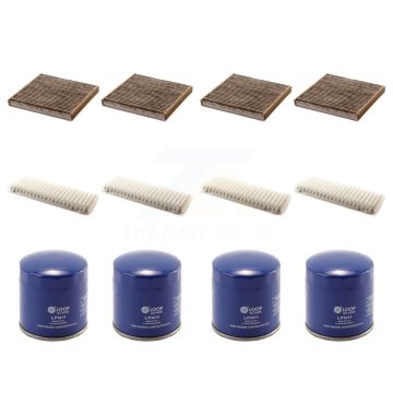 4x Air + 4x Cabin + 4x Engine Oil Filter (12 Total) Kit For Toyota Highlander KFM-102106