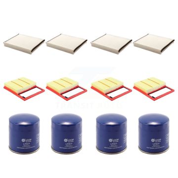 4x Air + 4x Cabin + 4x Engine Oil Filter (12 Total) Kit For Ford C-Max KFM-102131