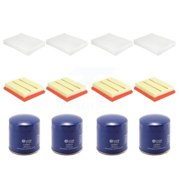 4x Air + 4x Cabin + 4x Engine Oil Filter (12 Total) Kit For Ford Escape Maverick Lincoln KFM-102134