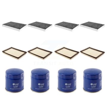 4x Air + 4x Cabin + 4x Engine Oil Filter (12 Total) Kit For Dodge Challenger Chrysler 300 KFM-102155