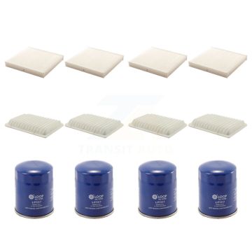 4x Air + 4x Cabin + 4x Engine Oil Filter (12 Total) Kit For Mitsubishi RVR Outlander KFM-102158