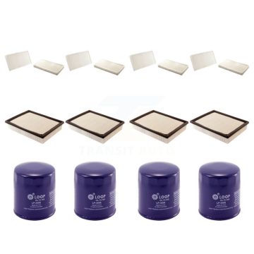 4x Air + 4x Cabin + 4x Engine Oil Filter (12 Total) Kit For Chevrolet GMC Silverado 1500 KFM-102176
