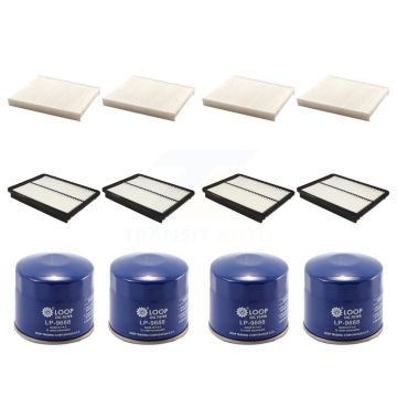 4x Air + 4x Cabin + 4x Engine Oil Filter (12 Total) Kit For 2014-2015 Kia Sorento 2.4L KFM-102182