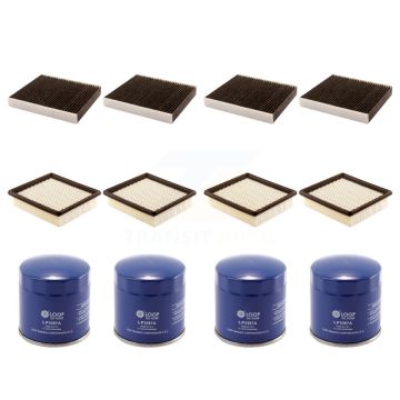 4x Air + 4x Cabin + 4x Engine Oil Filter (12 Total) Kit For 2013-2015 Chevrolet Volt KFM-102187