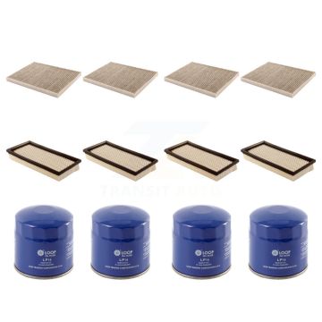 4x Air + 4x Cabin + 4x Engine Oil Filter (12 Total) Kit For Dodge Caravan Grand Chrysler KFM-102203