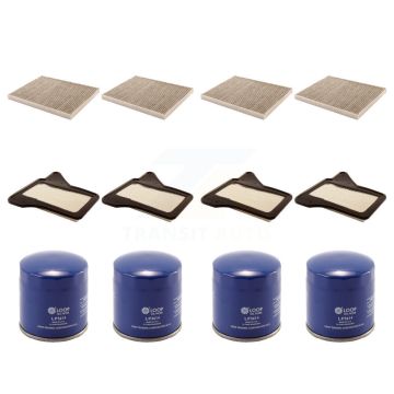4x Air + 4x Cabin + 4x Engine Oil Filter (12 Total) Kit For 2008 Chrysler Pacifica 3.8L KFM-102207