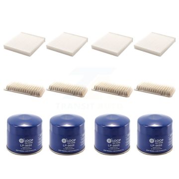 4x Air + 4x Cabin + 4x Engine Oil Filter (12 Total) Kit For Scion FR-S Subaru BRZ Toyota KFM-102208