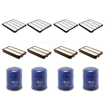 4x Air + 4x Cabin + 4x Engine Oil Filter (12 Total) Kit For 2003-2004 Honda Odyssey KFM-102215