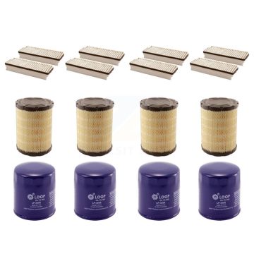 4x Air + 4x Cabin + 4x Engine Oil Filter (12 Total) Kit For 2004 Buick Rainier 5.3L KFM-102224